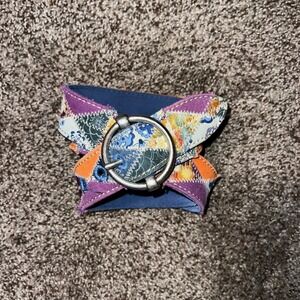 Lucky Brand Patchwork Belt Size L Boho Western Hippie Festival